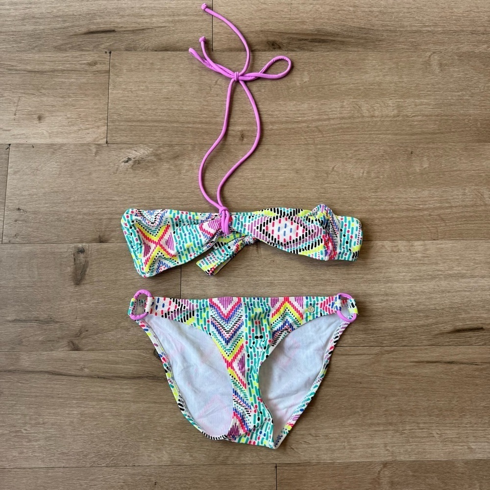 Colorful American Eagle Bikini Women size small